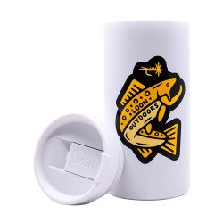 Loon Outdoors X David Rollyn Miir Early Risers Travel Tumbler in White